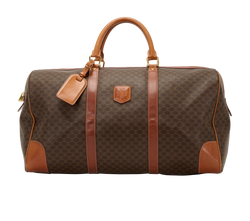 Vintage Macadam Boston Bag, Leather, Mono, MC98/2, 2*